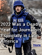 Even with journalists from around the world covering the biggest conflict in Europe since World War II, it was Latin America that proved deadliest for reporters last year, with violence against them spiking to new levels. There were nearly as many journalists killed in Mexico alone as there were in Ukraine. 